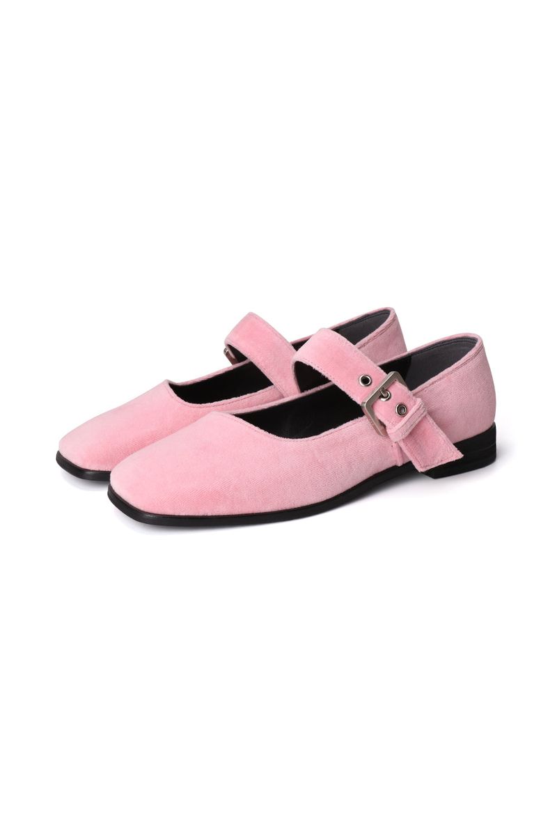 LILY VELOUR MARY JANE_4COLORS