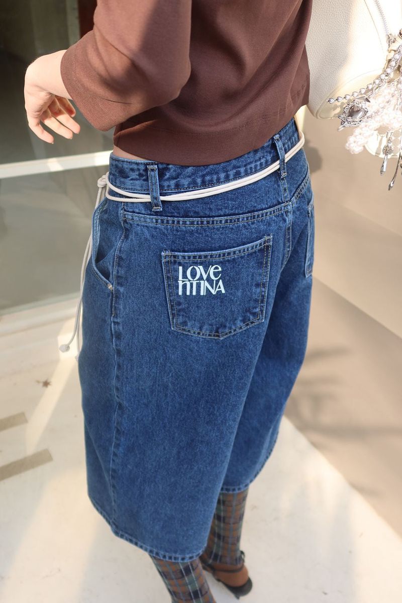 PREPPY 3/4 DENIM_BLUE