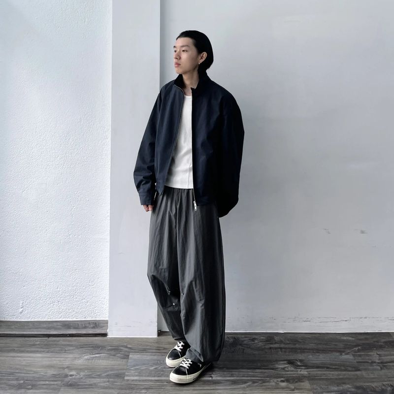 クロップド ユーティリティ ジップ ジャケット