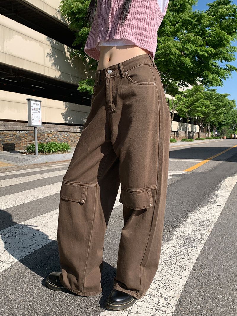 POINT BACK CLIP WIDE PANTS (3C)