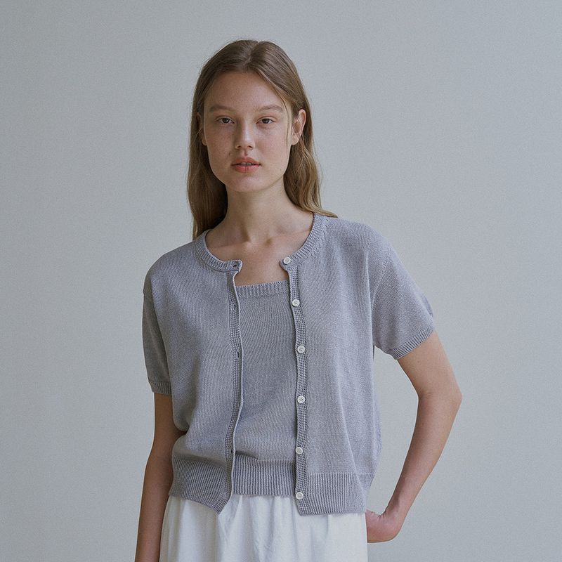 Kayla whole garment sleeveless