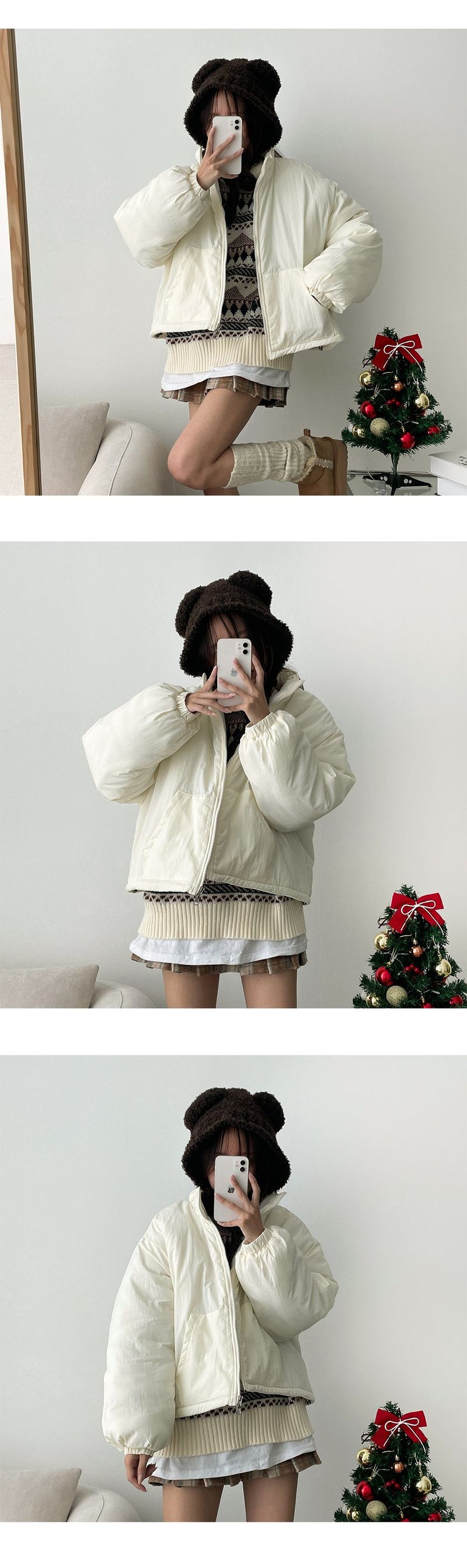 bear wool hooded bara clava