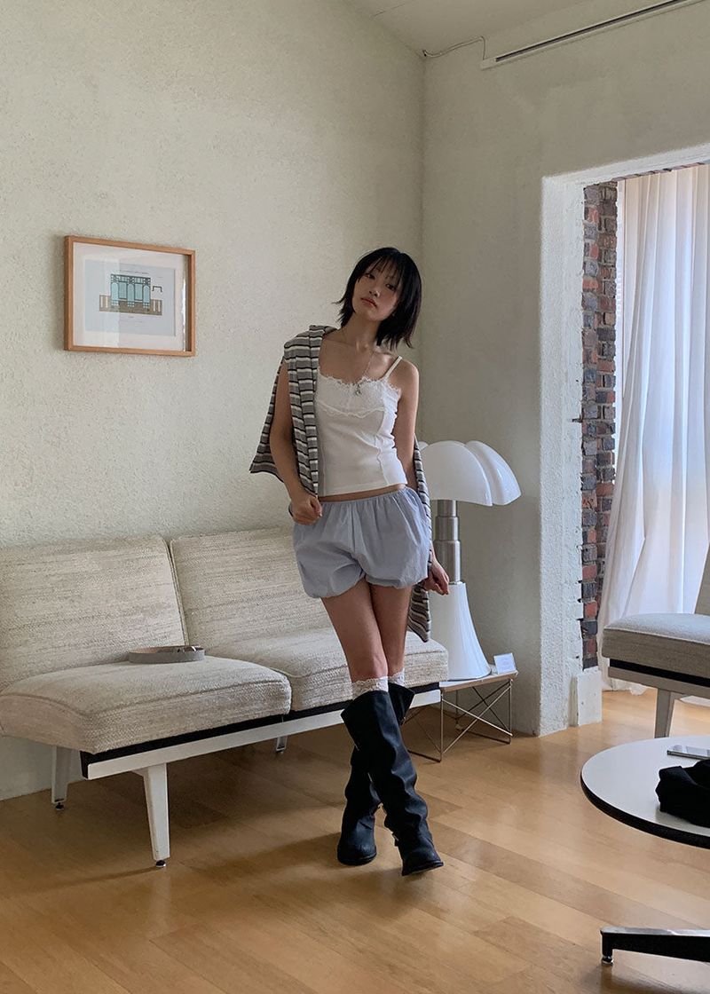 LACE LINE SLEEVELESS (4color)