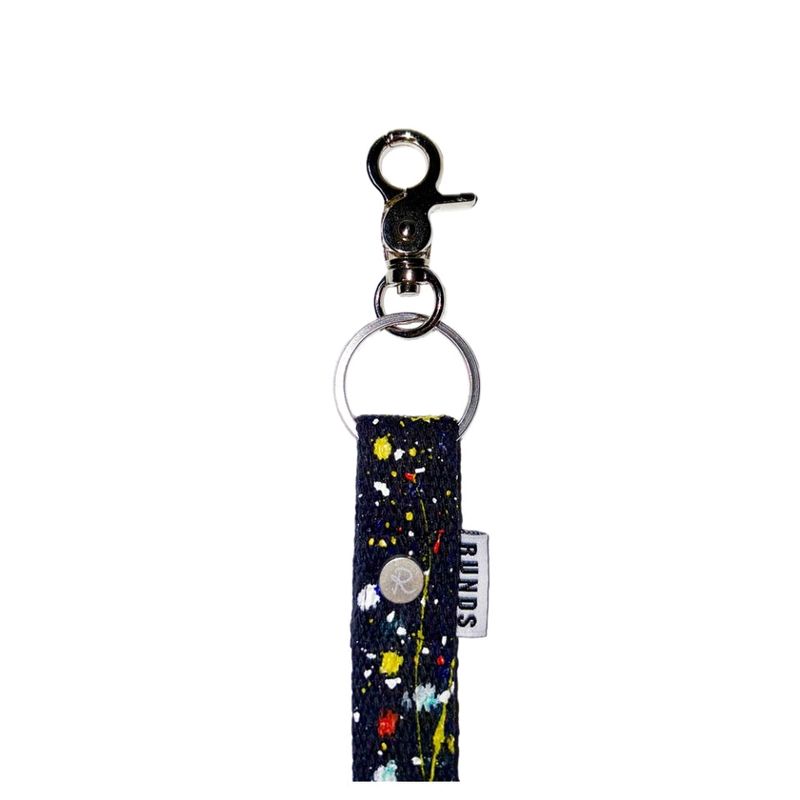 painting webbing keyring