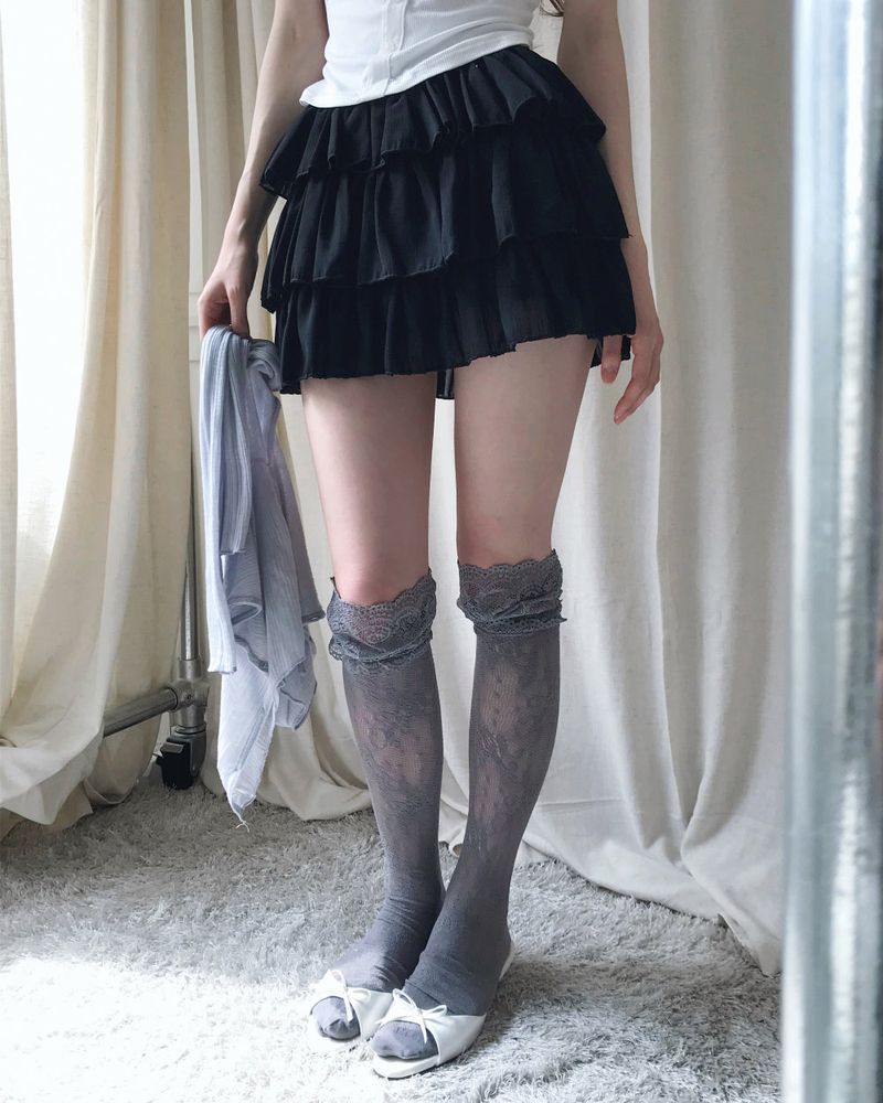 cloudemotion(クラウドエモーション)の「f - jet race over knee socks(Fashion Accessories)」