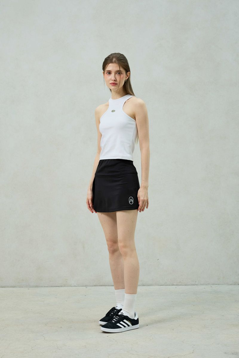 BONNY JERSEY SKIRT PANTS / BLACK