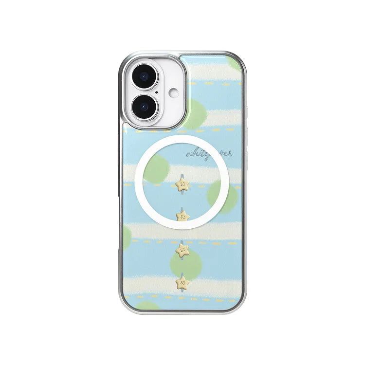 EPOXY BUMPER CASE SILVER / SUIT CASE (BLUE)
