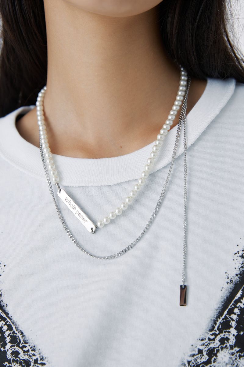 PEARL LAYERED NECKLACE