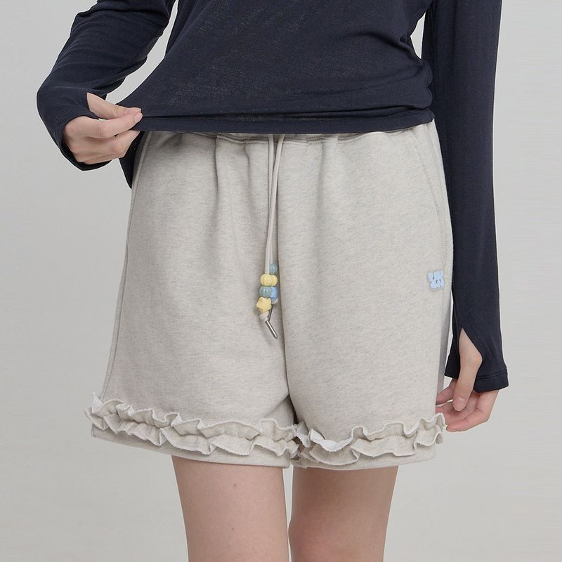 Beads Shirring Short