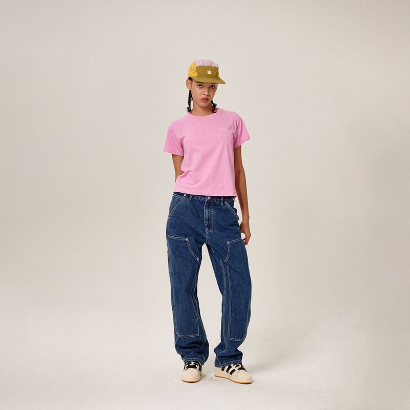 Fika Classic Logo T-Shirt Pink
