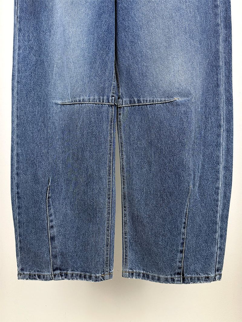 TUCK BALLOON JEANS (2C)