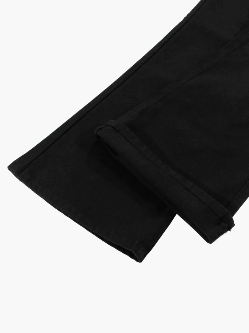 LMN Herit Bootcut Semi-Wide Cotton Pants (2 colors)
