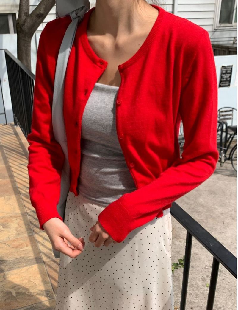 Usally V-neck cardigan