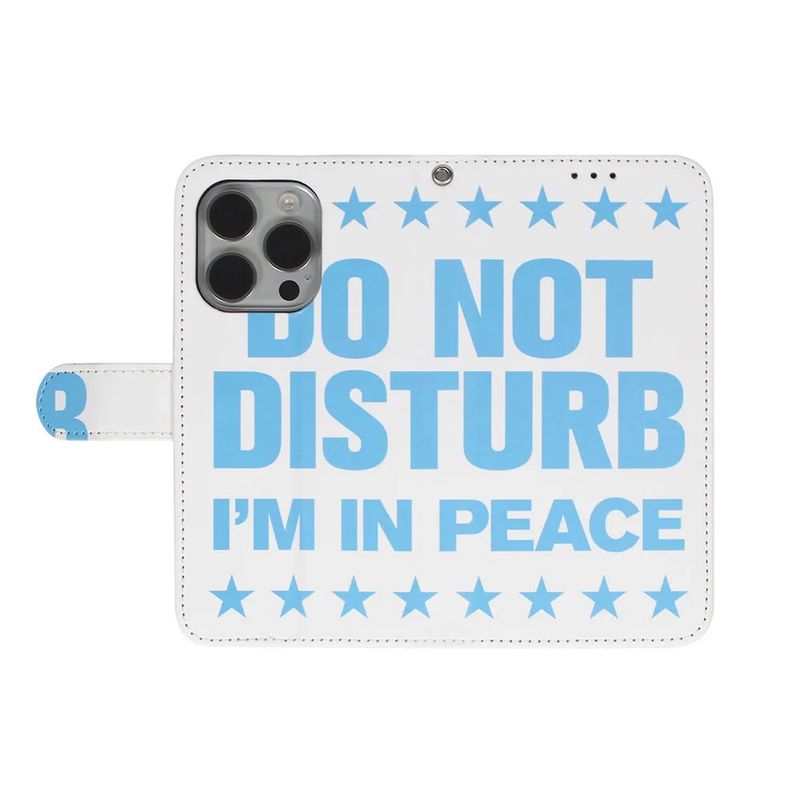 DND, I'm in peace Diary case