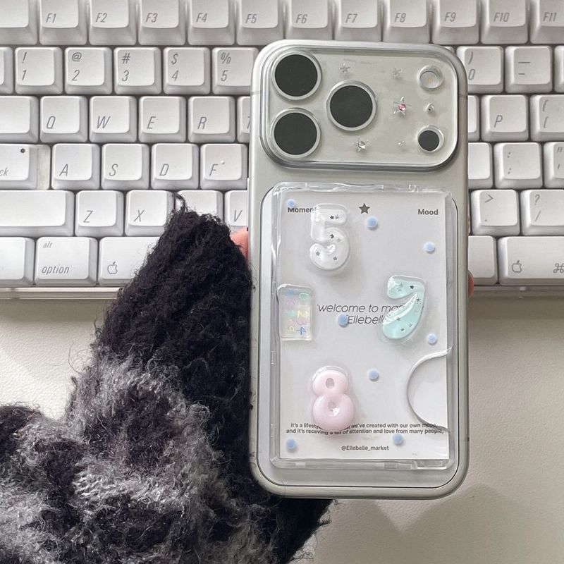Ellebelle market（エルベルマーケット）の「[made]578 ナンバリング バージョン マグセーフ カードウォレット（スマホグッズ/小物）」