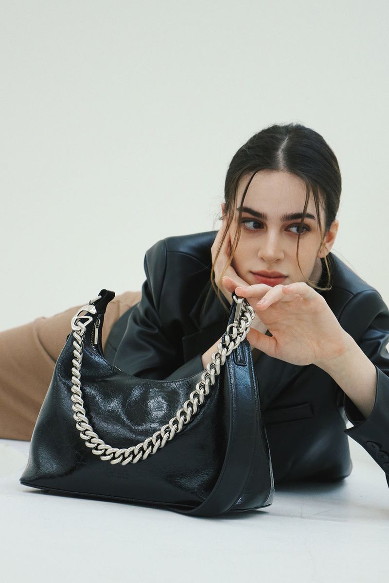 BOLD CHAIN CITY BAG_3COLORS