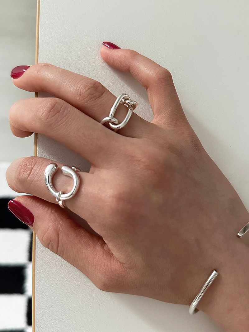 [925silver] Motive ring
