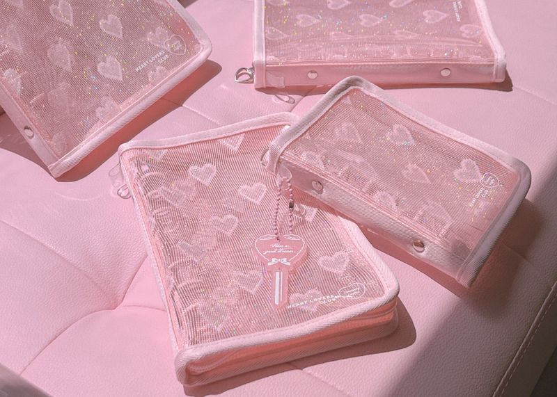 [A5] Heart Lover's Club: 6-ring diary cover