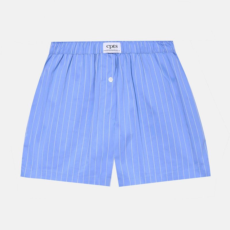 CPTS（シーピーティーエス）の「UNISEX LABEL TRUNK SHORTS_BLUE（Pants）」