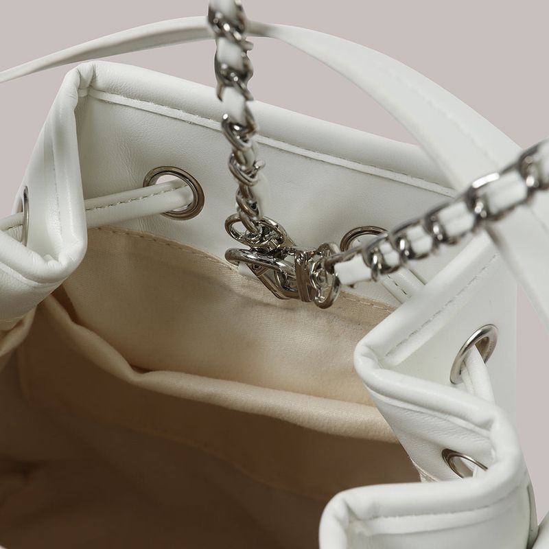 2way Chain Bag - White