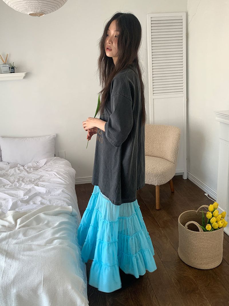 CANCAN LAYERED SKIRT DRESS (3C)