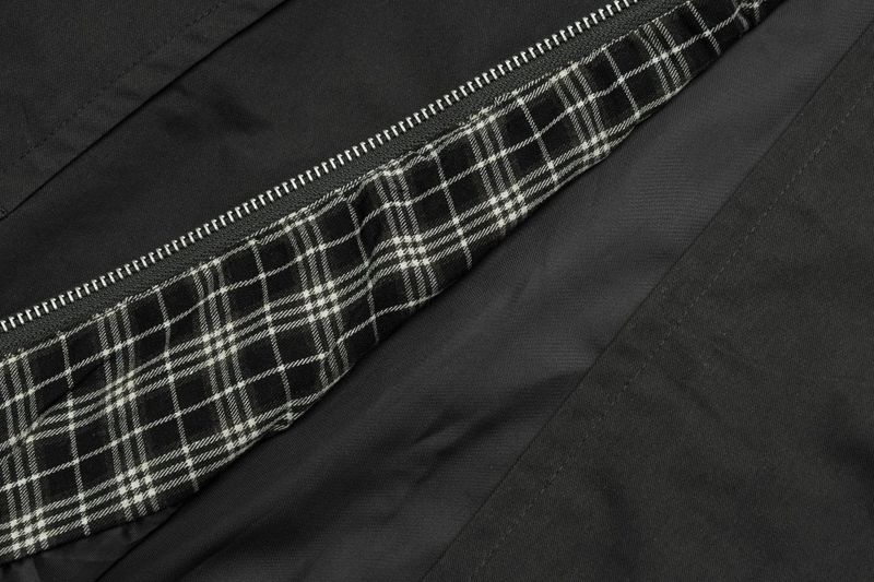 Check Layered Over-fir Jacket