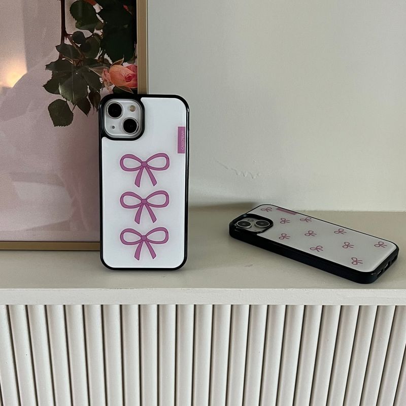 [MADE] pinky ribbon [epoxy bumper case]