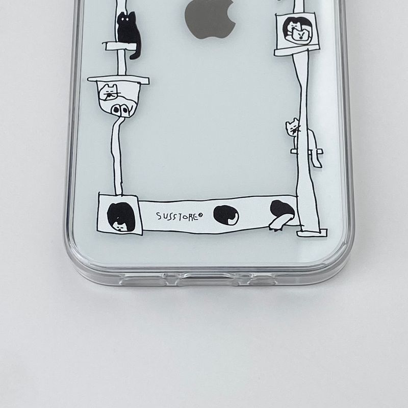Cat Tower 12cats phone case