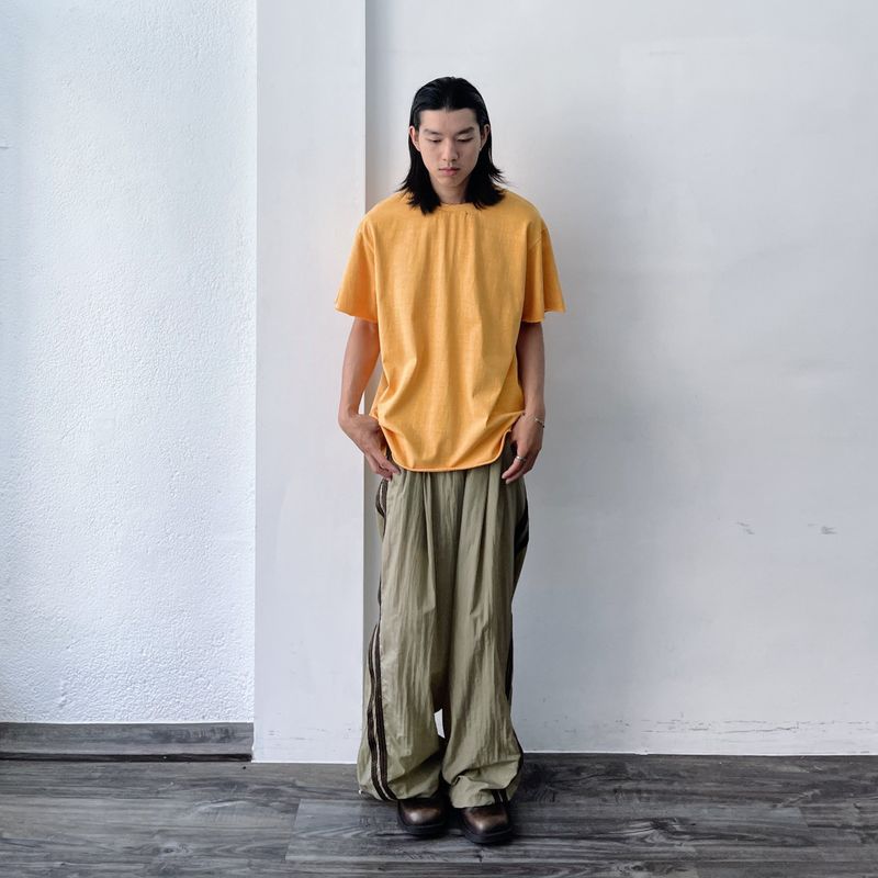 Sunlit Orange Relaxed Tee