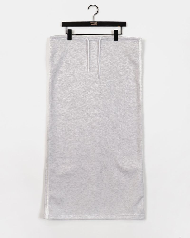 [Napping Lining] Luhee Angora line Sweat maxi long skirt