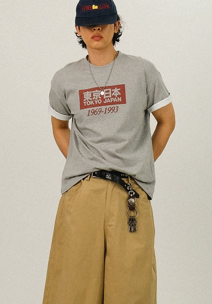 SEMIKAJI（セミカジ）の「DP Lettering Layered 1/2 T （Tops）」