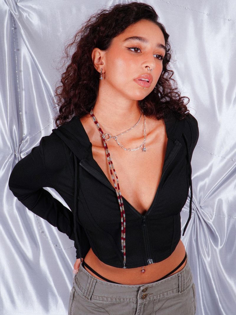 Stellina Necklace (Brick beige)