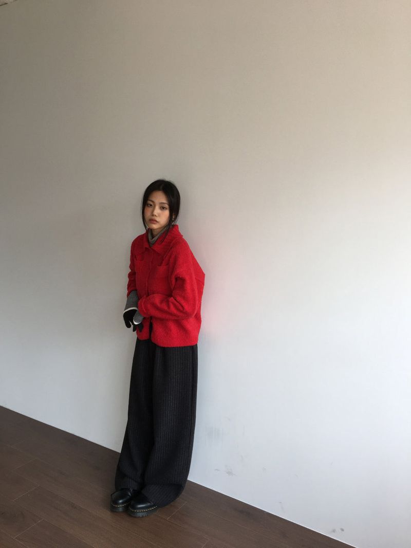 Demme Pinstripe Slacks (2color)