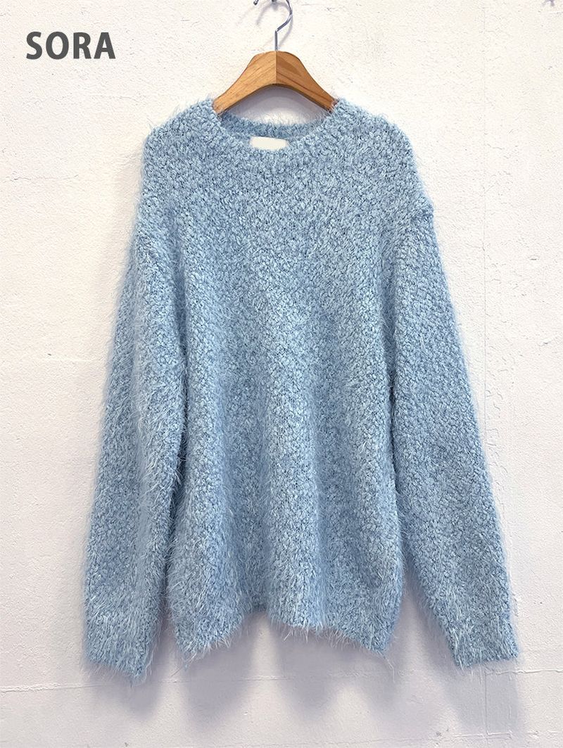 LEGACY BOUCLE KNIT (3COLOR)