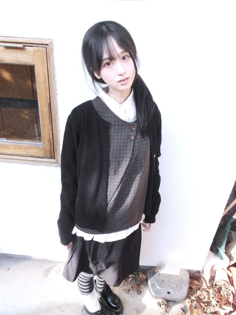 Check Layered Button Top (2colors)
