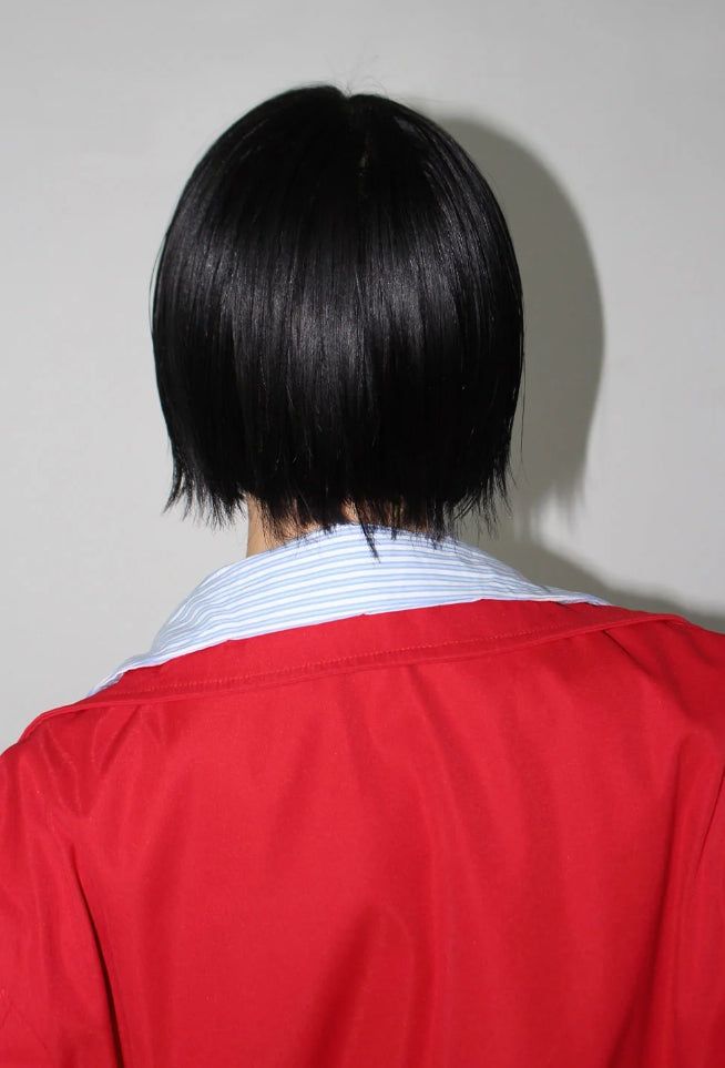 STRIPE COLLAR LAYERED JUMPER