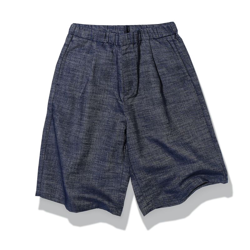 Fancy Linen Blended Bermuda Shorts
