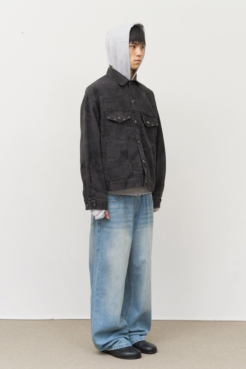 Jacky Camo Stud Jacket