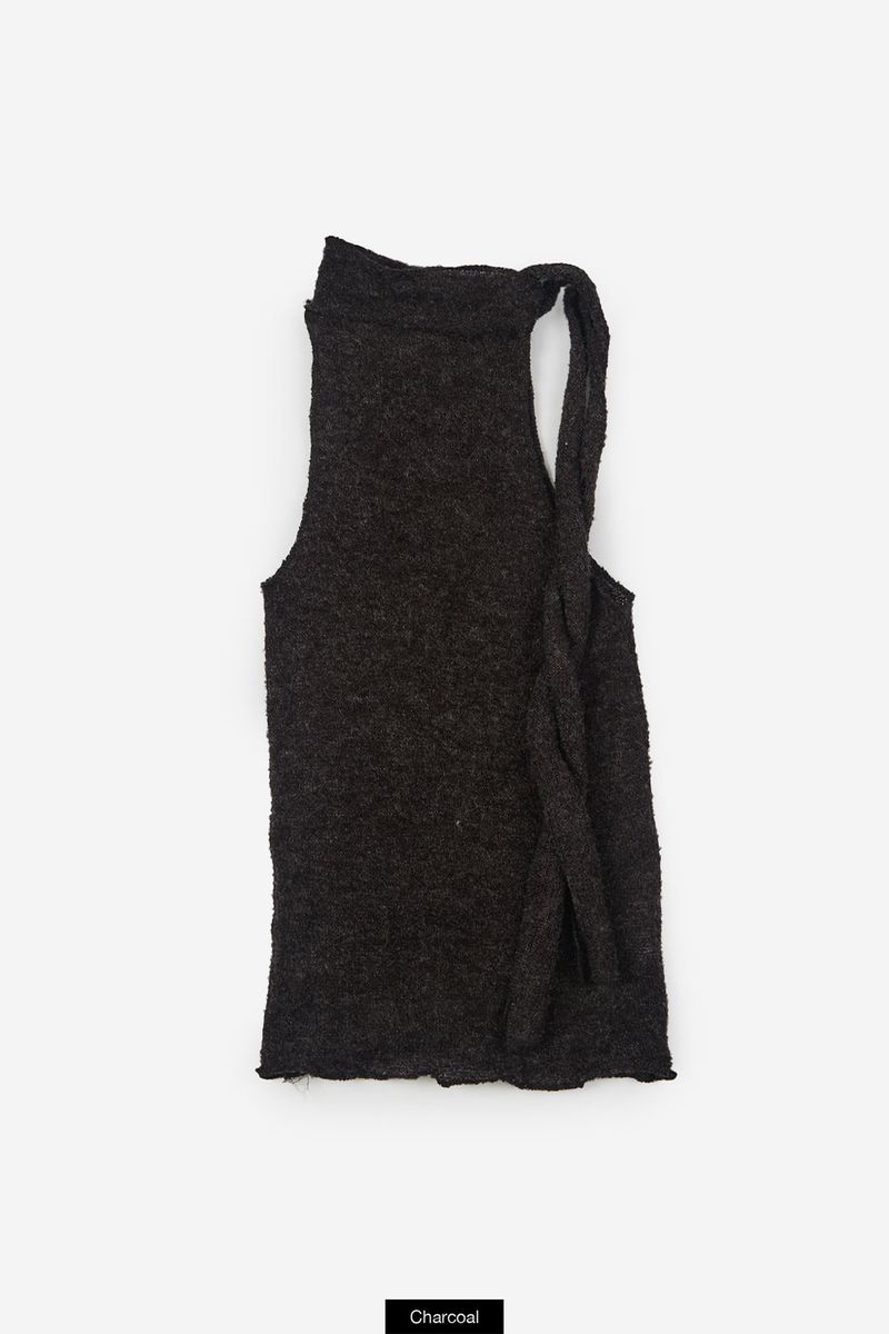 Sophie layer wool wrap top
