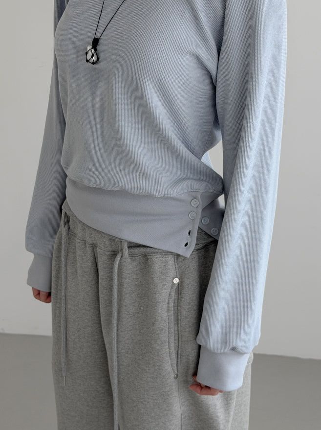(Unisex) Drick Strap Belt Sweatpants