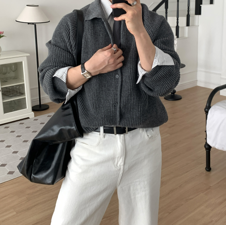 Pierre Back Banding Washed Wide Pants