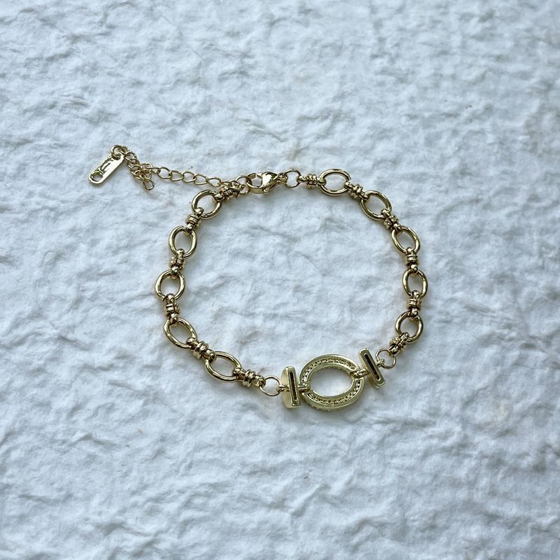 Vintage Ring Link Bracelet