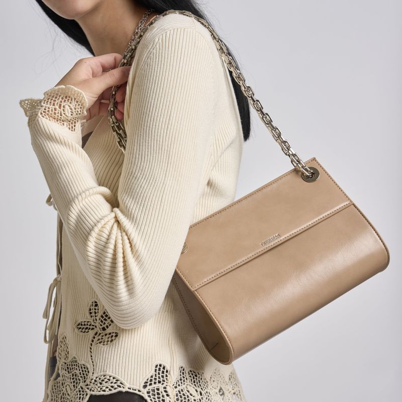PEBBLE Bag (Beige Gray)