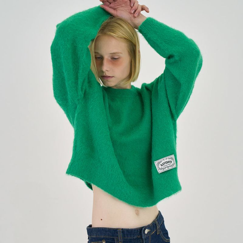 Brushed Soft Knit_Green
