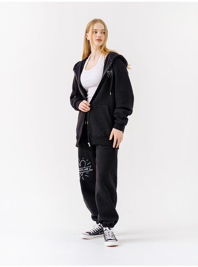 HEART BEAM BANDING JOGGER PANTS