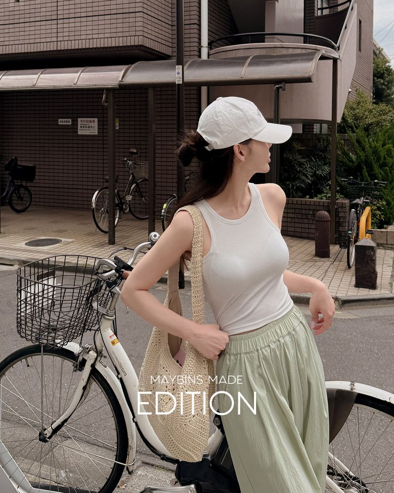 [MADE] Heon Halter Cap Sleeveless