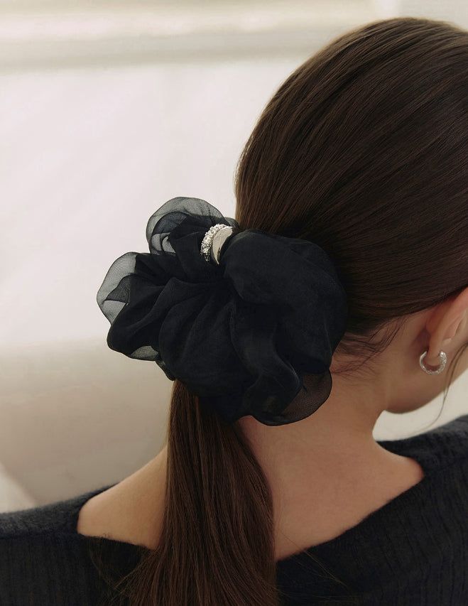 26SS★ Duo Shine (W) Duo Tulle Scrunchie