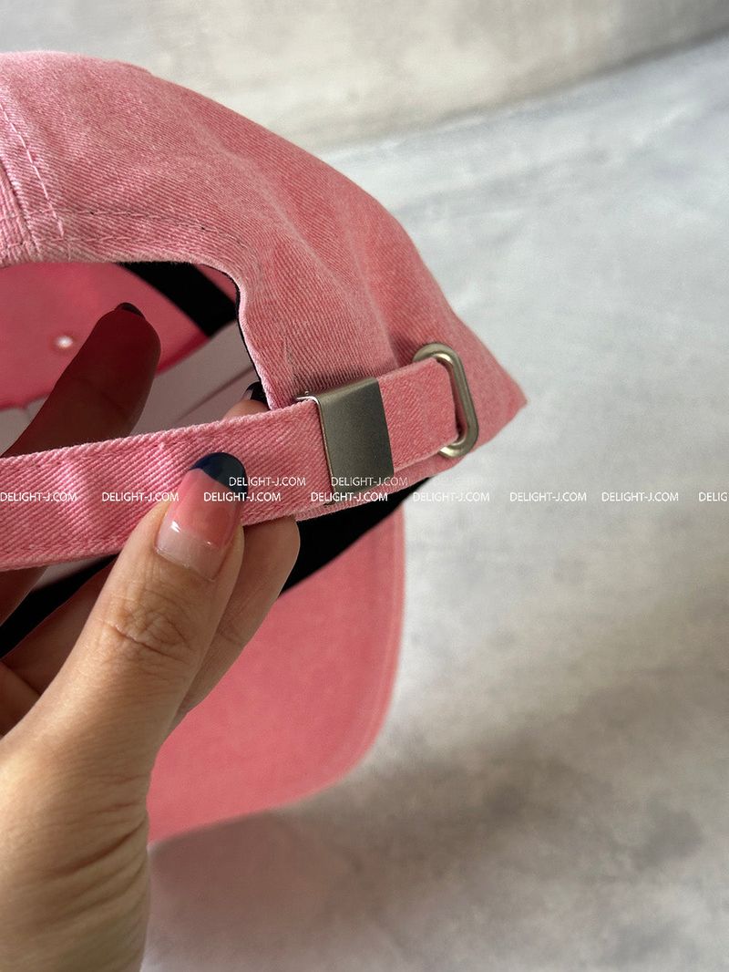 Pigment washing ball cap
