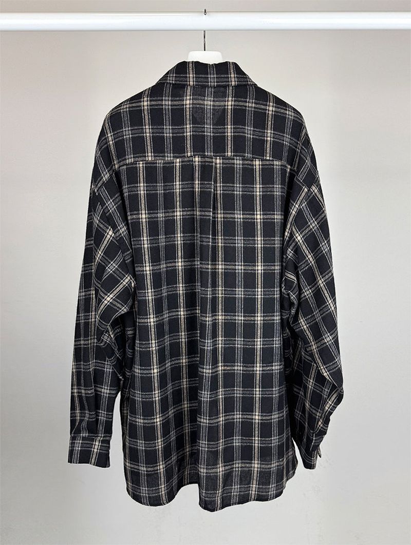 SLOW TWO-WAY CHECK SHIRT (2C)