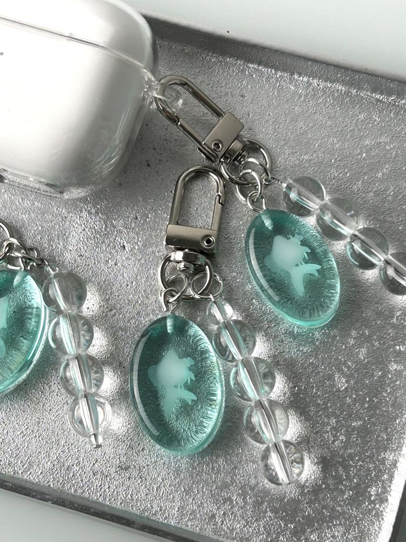 Emerald Fish Keyring